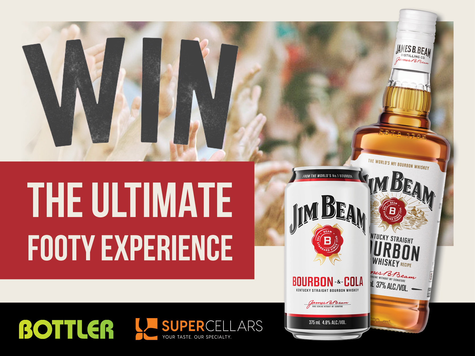 Jim Beam's Footy Experience Giveaway