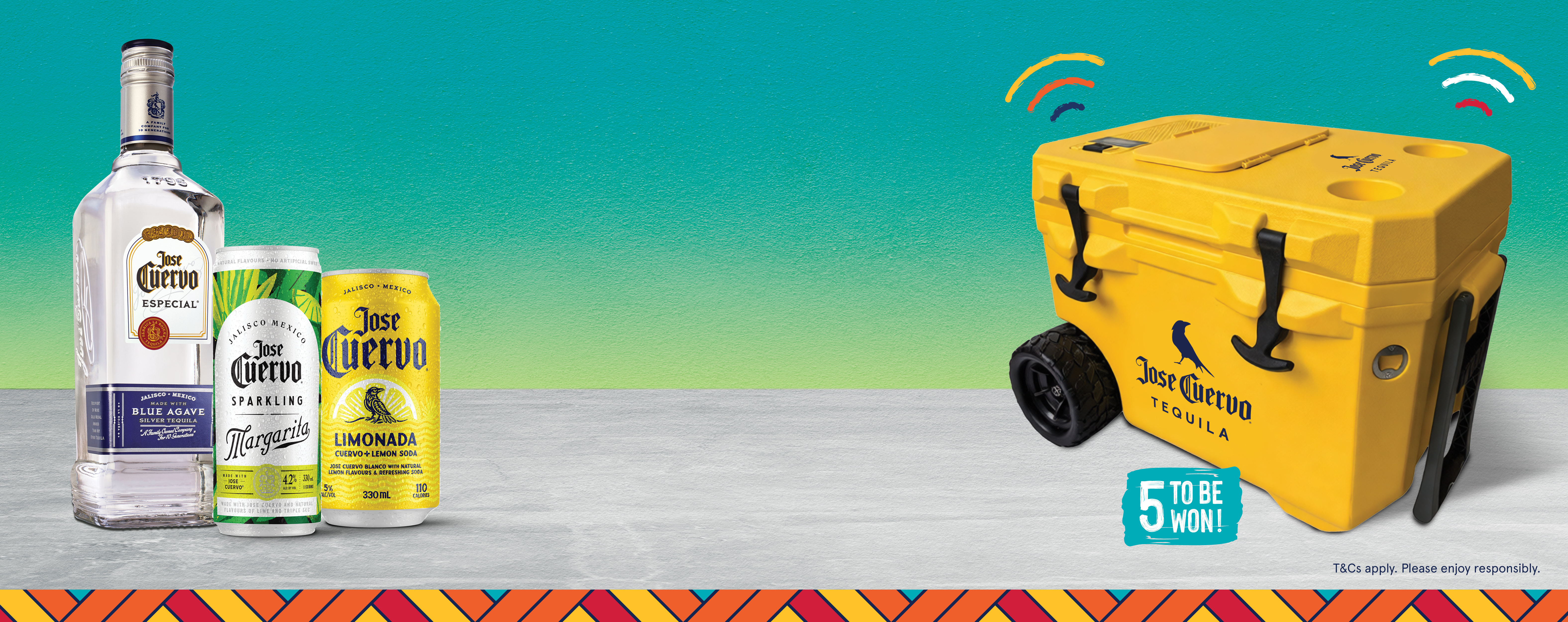 Win a Custom Jose Cuervo Cooler