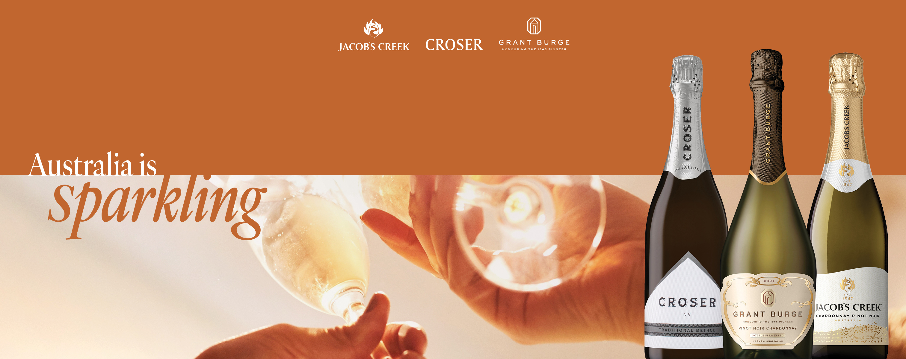 Experience our own Australian sparkling