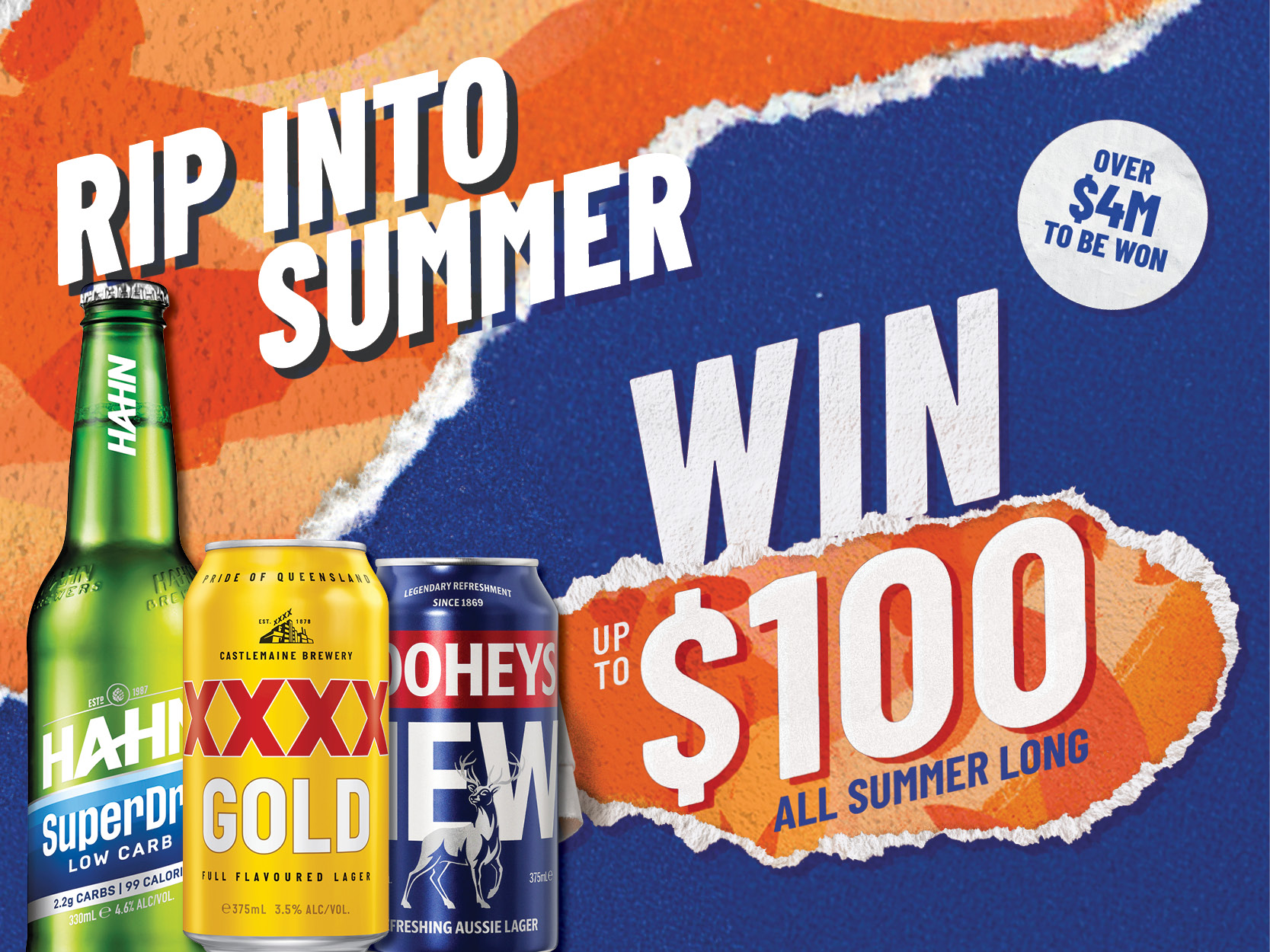 Win up to $100 all Summer long!