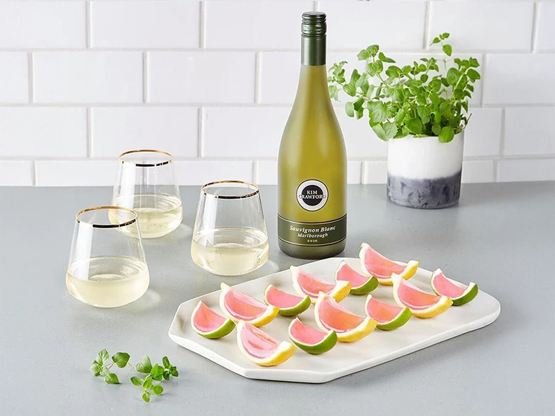 Wine Jelly Wedges